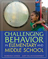 Challenging Behavior in Elementary and Middle School